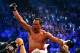 LAS VEGAS, NV - DECEMBER 08: Juan Manuel Marquez celebrates after defeating Manny Pacquiao by a sixth round knockout in their welterweight bout at the MGM Grand Garden Arena on December 8, 2012 in Las Vegas, Nevada. (Photo by Al Bello/Getty Images)