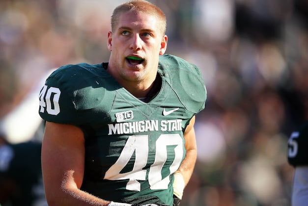 Michigan State Football Team Mixes It Up in First Bowl Practice