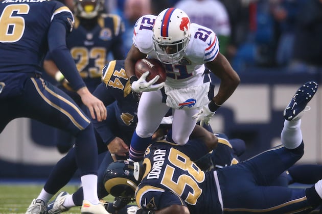 Defense Stymies Bills on Ground