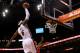 MIAMI, FL - DECEMBER 10: LeBron James #6 of the Miami Heat dunks during a game against the Atlanta Hawks at American Airlines Arena on December 10, 2012 in Miami, Florida. (Photo by Mike Ehrmann/Getty Images)