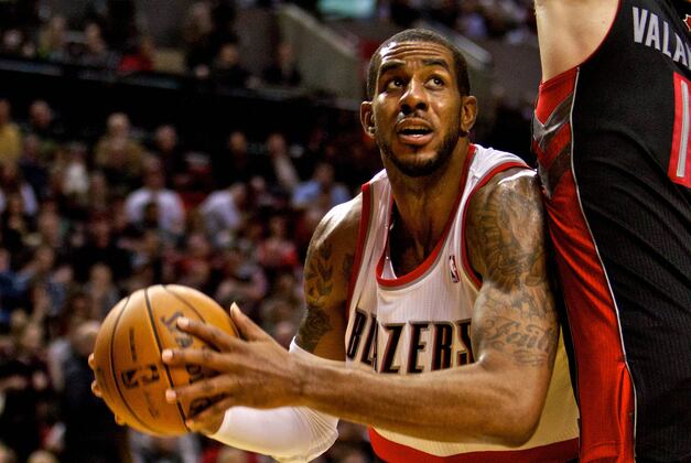 A Depleted Blazers Team Rout Raptors