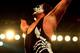 09 Oct 2000: Sting celebrates after defeating Mike Sanders after their bout at the World Chamionship Wrestling ''Thunder Down Under'' night at the Sydney Entertainment Centre, Sydney, Australia. Mandatory Credit: Scott Barbour/ALLSPORT