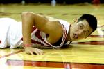 Lin Leaves Rockets' Practice with Ankle Injury