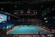 ISTANBUL, TURKEY - DECEMBER 11: A interior general view of the Sinan Erdem Arena venue of the 2012 World Short Course Swimming Championships on December 11, 2012 in Istanbul, Turkey. (Photo by Clive Rose/Getty Images)
