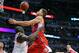 Dec 11, 2012; Chicago, IL, USA; Los Angeles Clippers power forward Blake Griffin (32) drives to the basket against Chicago Bulls small forward Luol Deng (9) during the second half at the United Center. The Clippers beat the Bulls 94-89. Mandatory Credit: Rob Grabowski-USA TODAY Sports