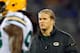 EAST RUTHERFORD, NJ - NOVEMBER 25: Outside linebacker Clay Matthews #52 of the Green Bay Packers looks on from the sidelines prior to his teams game against the New York Giants at MetLife Stadium on November 25, 2012 in East Rutherford, New Jersey. (Photo by Rich Schultz/Getty Images)