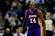 Dec 5, 2012; New Orleans, LA, USA; Los Angeles Lakers shooting guard Kobe Bryant (24) during the second half of a game at the New Orleans Arena. The Lakers defeated the Hornets 103-87. Mandatory Credit: Derick E. Hingle-USA TODAY Sports