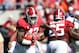TUSCALOOSA, AL - NOVEMBER 17: Eddie Lacy #42 of the Alabama Crimson Tide rushes against the Western Carolina Catamounts at Bryant-Denny Stadium on November 17, 2012 in Tuscaloosa, Alabama. (Photo by Kevin C. Cox/Getty Images)