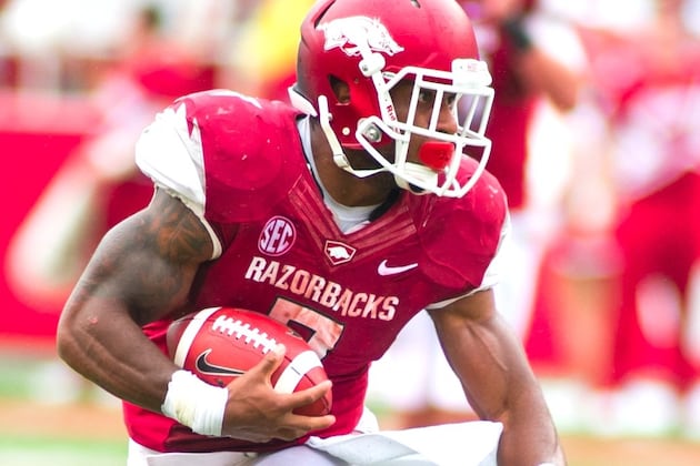 Arkansas Running Back Knile Davis Officially Declares for 2013 NFL Draft