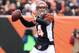 CINCINNATI, OH - NOVEMBER 25: Andy Dalton #14 of the Cincinnati Bengals throws a pass during the NFL game against the Oakland Raiders at Paul Brown Stadium on November 25, 2012 in Cincinnati, Ohio. (Photo by Andy Lyons/Getty Images)