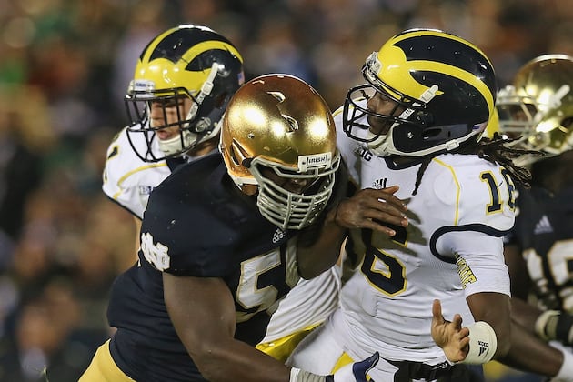 Michigan to Host Irish Under Lights in '13