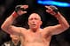 Nov 17, 2012; Montreal, QC, Canada; Georges St-Pierre reacts after the fifth round of his Welterweight Championship bout against Carlos Condit at UFC 154 at the Bell Centre. St-Pierre defeated Condit by unanimous decision. Mandatory Credit: Eric Bolte-USA TODAY Sports