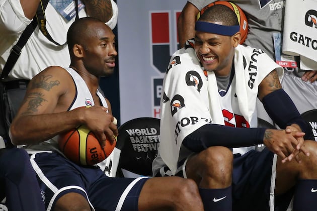Kobe Bryant Considers Carmelo Anthony the 'Most Difficult' Player to Guard