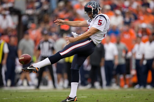Texans Punter Doesn't Think He's a Football Player