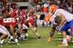 TUSCALOOSA, AL - OCTOBER 02: The offense of the Alabama Crimson Tide against the defense of the Florida Gators at Bryant-Denny Stadium on October 2, 2010 in Tuscaloosa, Alabama. (Photo by Kevin C. Cox/Getty Images)