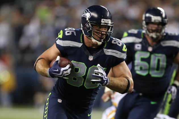 Tight End Zach Miller the Offensive Line's Captain of Crunch