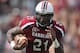 COLUMBIA, SC - OCTOBER 08: Marcus Lattimore #21 of the South Carolina Gamecocks runs with the ball against the Kentucky Wildcats during their game at Williams-Brice Stadium on October 8, 2011 in Columbia, South Carolina. (Photo by Streeter Lecka/Getty Images)