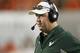 MIAMI GARDENS, FL - NOVEMBER 17: Head coach Skip Holtz of the South Florida Bulls looks on during second quarter action against the Miami Hurricanes on November 17, 2012 at Sun Life Stadium in Miami Gardens, Florida. The Hurricanes defeated the Bulls 40-9. (Photo by Joel Auerbach/Getty Images)