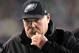 PHILADELPHIA, PA - DECEMBER 13: Head coach Andy Reid of the Philadelphia Eagles walks off the field at halftime against the Cincinnati Bengals on December 13, 2012 at Lincoln Financial Field in Philadelphia, Pennsylvania. (Photo by Elsa/Getty Images)