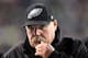 PHILADELPHIA, PA - DECEMBER 13: Head coach Andy Reid of the Philadelphia Eagles walks off the field at halftime against the Cincinnati Bengals on December 13, 2012 at Lincoln Financial Field in Philadelphia, Pennsylvania. (Photo by Elsa/Getty Images)