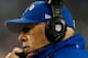 FOXBORO, MA - NOVEMBER 18: Interim head coach Bruce Arians of the Indianapolis Colts watches his team play against the New England Patriots during the game on November 18, 2012 at Gillette Stadium in Foxboro, Massachusetts. (Photo by Jared Wickerham/Getty Images)