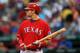 ARLINGTON, TX - JULY 23: Josh Hamilton of the Texas Rangers on July 23, 2010 at Rangers Ballpark in Arlington, Texas. (Photo by Ronald Martinez/Getty Images)