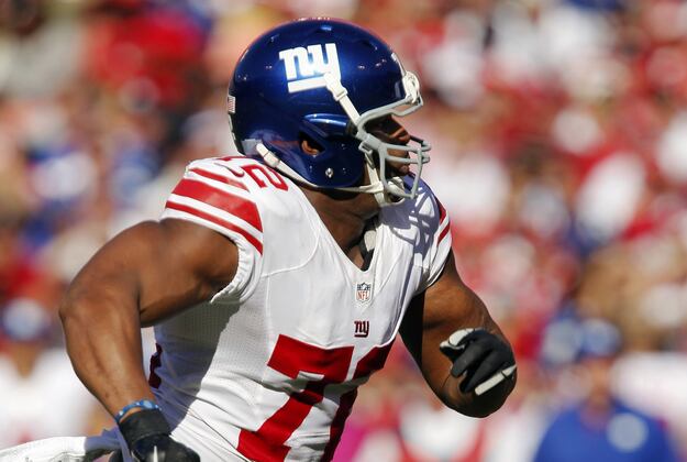 Umenyiora: Falcons OL Not as Dirty as It Used Tobe