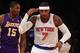 Carmelo Anthony scored 30 against ex-coach Mike D'Antoni and the Lakers on Thursday night