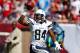 TAMPA, FL - NOVEMBER 11: Receiver Danario Alexander #84 of the San Diego Chargers celebrates his first quarter touchdown against the Tampa Bay Buccaneers during the game at Raymond James Stadium on November 11, 2012 in Tampa, Florida. (Photo by J. Meric/Getty Images)