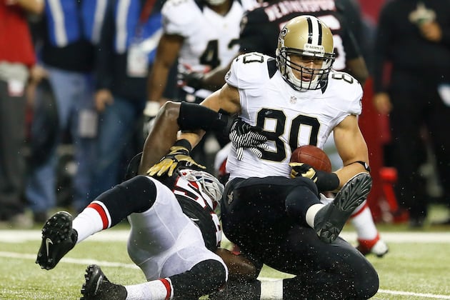 Jimmy Graham Says He's Been Nursing a Wrist Injury Since Training Camp