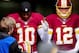 The Redskins' rookie QBs Robert Griffin III and Kirk Cousins have their Week 15 opponent Cleveland Browns guessing as to who will take the field at game time Sunday, Dec. 16.