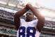 CINCINNATI, OH - DECEMBER 09: Dez Bryant #88 of the Dallas Cowboys celebrates a victory during the game against the Cincinnati Bengals at Paul Brown Stadium on December 9, 2012 in Cincinnati, Ohio. The Cowboys defeated the Bengals 20-19. (Photo by John Grieshop/Getty Images)