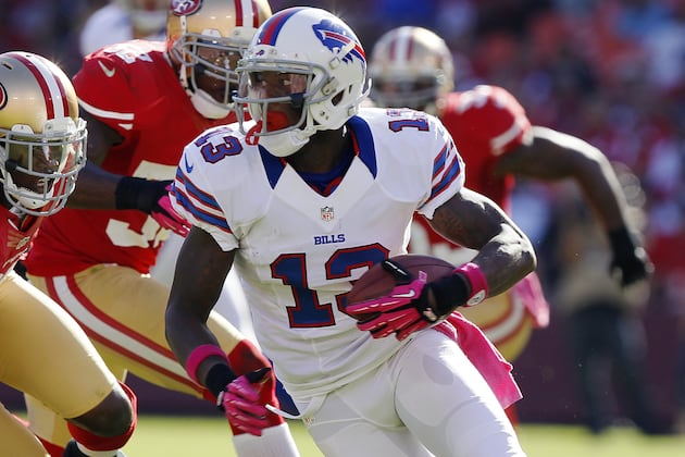 Stevie Johnson Has No Qualms About Moving to the Slot