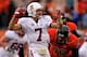 CORVALLIS, OR - NOVEMBER 05: Quarterback Brett Nottingham #7 of the Stanford Cardinal passes the ball in the fourth quarter against the Oregon State Beavers on November 5, 2011 at Reser Stadium in Corvallis, Oregon. Stanford won the game 38-13. (Photo by Craig Mitchelldyer/Getty Images)
