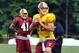 Redskins backup QB Kirk Cousins will start in place of the injured Robert Griffin III Sunday against the Cleveland Browns. Photo by Bill Bride.