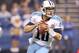 INDIANAPOLIS, IN - DECEMBER 09: Jake Locker #10 of the the Tennessee Titans looks to pass the ball during the NFL game against the Indianapolis Colts at Lucas Oil Stadium on December 9, 2012 in Indianapolis, Indiana. (Photo by Andy Lyons/Getty Images)