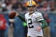 CHICAGO, IL - DECEMBER 16: Aaron Rodgers #12 of the Green Bay Packers throws a pass against the Chicago Bears at Soldier Field on December 16, 2012 in Chicago, Illinois. (Photo by Jonathan Daniel/Getty Images)