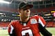 ATLANTA, GA - DECEMBER 16: Matt Ryan #2 of the Atlanta Falcons reacts after their 34-0 win over the New York Giants at Georgia Dome on December 16, 2012 in Atlanta, Georgia. (Photo by Kevin C. Cox/Getty Images)