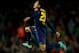 BARCELONA, SPAIN - DECEMBER 16: Adriano of Barcelona celebrates scoring his sides equalizing goal during the la Liga match between FC Barcelona and Club Atletico de Madrid at the Camp Nou stadium on December 16, 2012 in Barcelona, Spain. (Photo by Jasper Juinen/Getty Images)