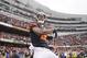 CHICAGO, IL - DECEMBER 16: Brandon Marshall #15 of the Chicago Bears reacts after scoring a touchdown against the Green Bay Packers on December 16, 2012 at Soldier Field in Chicago, Illinois. (Photo by David Banks/Getty Images)