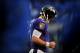 BALTIMORE, MD - DECEMBER 16: Quarterback Joe Flacco #5 of the Baltimore Ravens runs off the field after a failed series against the Denver Broncos in the fourth quarter at M&T Bank Stadium on December 16, 2012 in Baltimore, Maryland. (Photo by Patrick Smith/Getty Images)