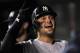 MINNEAPOLIS, MN - SEPTEMBER 24: Nick Swisher #33 of the New York Yankees celebrates after hitting a two run home run during the first inning of the game against the Minnesota Twins on September 24, 2012 at Target Field in Minneapolis, Minnesota. (Photo by Hannah Foslien/Getty Images)