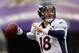 BALTIMORE, MD - DECEMBER 16: Quarterback Peyton Manning #18 of the Denver Broncos throws a first half pass against the Baltimore Ravens at M&T Bank Stadium on December 16, 2012 in Baltimore, Maryland. (Photo by Rob Carr/Getty Images)