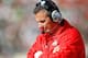 EAST LANSING, MI - SEPTEMBER 29: Head coach Urban Meyer of the Ohio State Buckeyes looks on while playing the Michigan State Spartans at Spartan Stadium on September 29, 2012 in East Lansing, Michigan. (Photo by Gregory Shamus/Getty Images)
