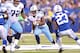 INDIANAPOLIS, IN - DECEMBER 09: Chris Johnson #28 of the the Tennessee Titans runs with the ball during the NFL game against the Indianapolis Colts at Lucas Oil Stadium on December 9, 2012 in Indianapolis, Indiana. (Photo by Andy Lyons/Getty Images)