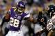 MINNEAPOLIS, MN - DECEMBER 09: Adrian Peterson #28 of the Minnesota Vikings carries the ball against the Chicago Bears at Mall of America Field on December 9, 2012 in Minneapolis, Minnesota. (Photo by Matthew Stockman/Getty Images)