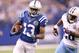INDIANAPOLIS, IN - DECEMBER 09: T.Y. Hilton #13 of the Indianapolis Colts runs with the ball during the NFL game against the Tennessee Titans at Lucas Oil Stadium on December 9, 2012 in Indianapolis, Indiana. (Photo by Andy Lyons/Getty Images)