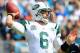 JACKSONVILLE, FL - DECEMBER 09: Mark Sanchez #6 of the New York Jets attempts a pass during the game against the Jacksonville Jaguars at EverBank Field on December 9, 2012 in Jacksonville, Florida. (Photo by Sam Greenwood/Getty Images)