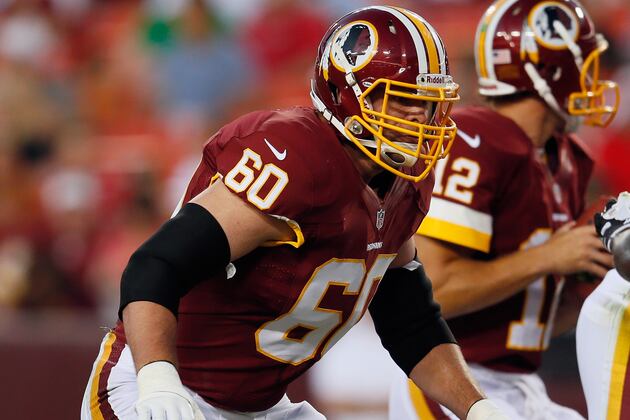 Jordan Black of Redskins Suspended Four Games for PEDs