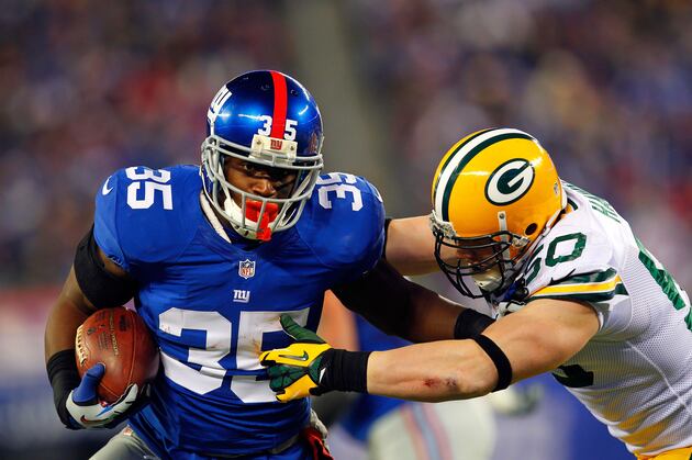 Giants' Andre Brown Vows to Be Ready for the Super Bowl